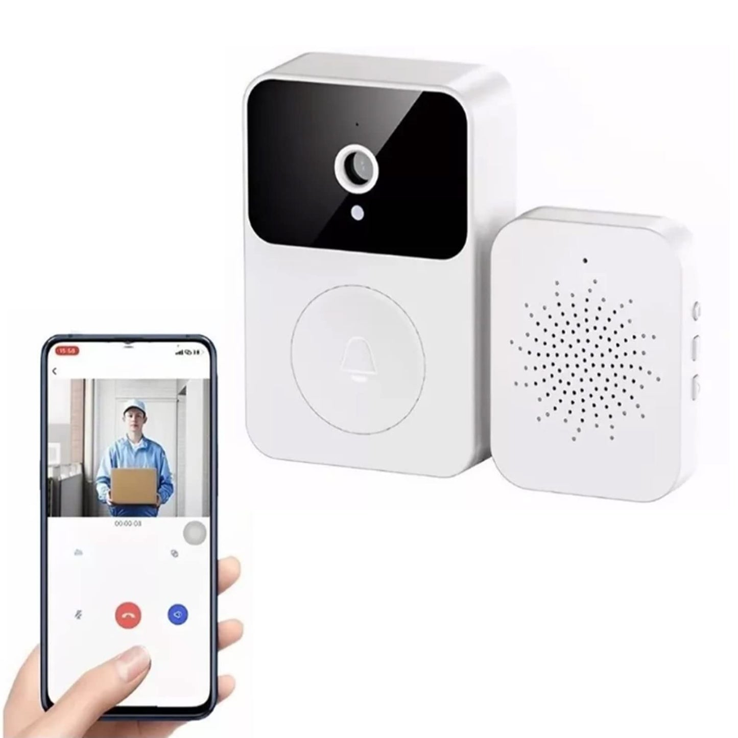 TIEMBRE CON CAMARA DOORBELL X9